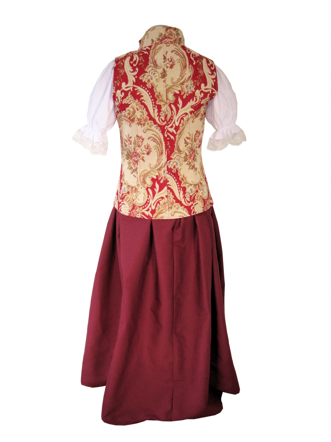 Ladies Medieval Wench Costume Victorian Nancy From Oliver Twist Costume Size 12 - 14 Image